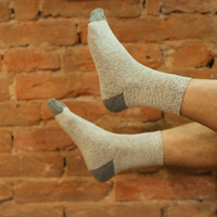 HEMP Socks for men Set of 4 pairs with a dark heel