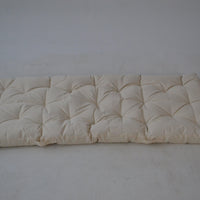 Organic Play Mat Crawling mat filled HEMP Fiber filler in non-dyed cotton fabric playpen Nursery Baby Blanket Blanky padded