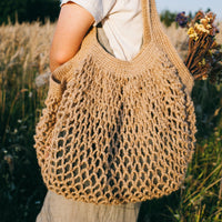 HEMP knit bag - tote bag/ shoulder bag/ purse/ handbag, unique, stylish, /organic bag/ hemp bags / vegan bag