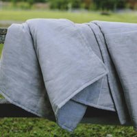 Hemp and Linen blanket quilt filler organic Hemp fiber in natural linen fabric customer sizes