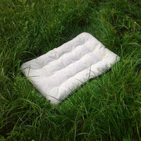 Hemp mattress with Buckwheat hulls for baby 20"x36"in/ Organic mattress / topper / Hemp floor mat cushion / Meditation Yoga