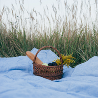 Organic HEMP + FLAX blanket "Flying Mood" quilt - natural linen fabric with filler organic Hemp fiber all sizes
