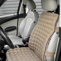 Natural Car Seat Cover filling Organic Buckwheat hulls in graphite Cotton fabric Massage Seat Cover Buckwheat Eco-Friendly seat