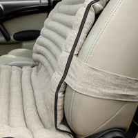 Organic Linen Car Seat Cover filling Buckwheat hulls/Massage /buckwheat/floor cushion/ Organic car/eco-frendly/floor seat