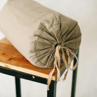 Thick HEMP Sleeping bag in washed linen fabric- organic hemp fiber filling + linen non-dyed fabric - blanket quilt, hand made