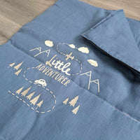 Todler organic HEMP Linen Sleeping bag "Adventurer" school Nap mat Kids organic hemp fiber filling in linen fabric blanket quilt, hand made