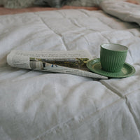 White Natural HEMP Linen blanket in squares- filler organic Hemp fiber in natural linen fabric customer sizes