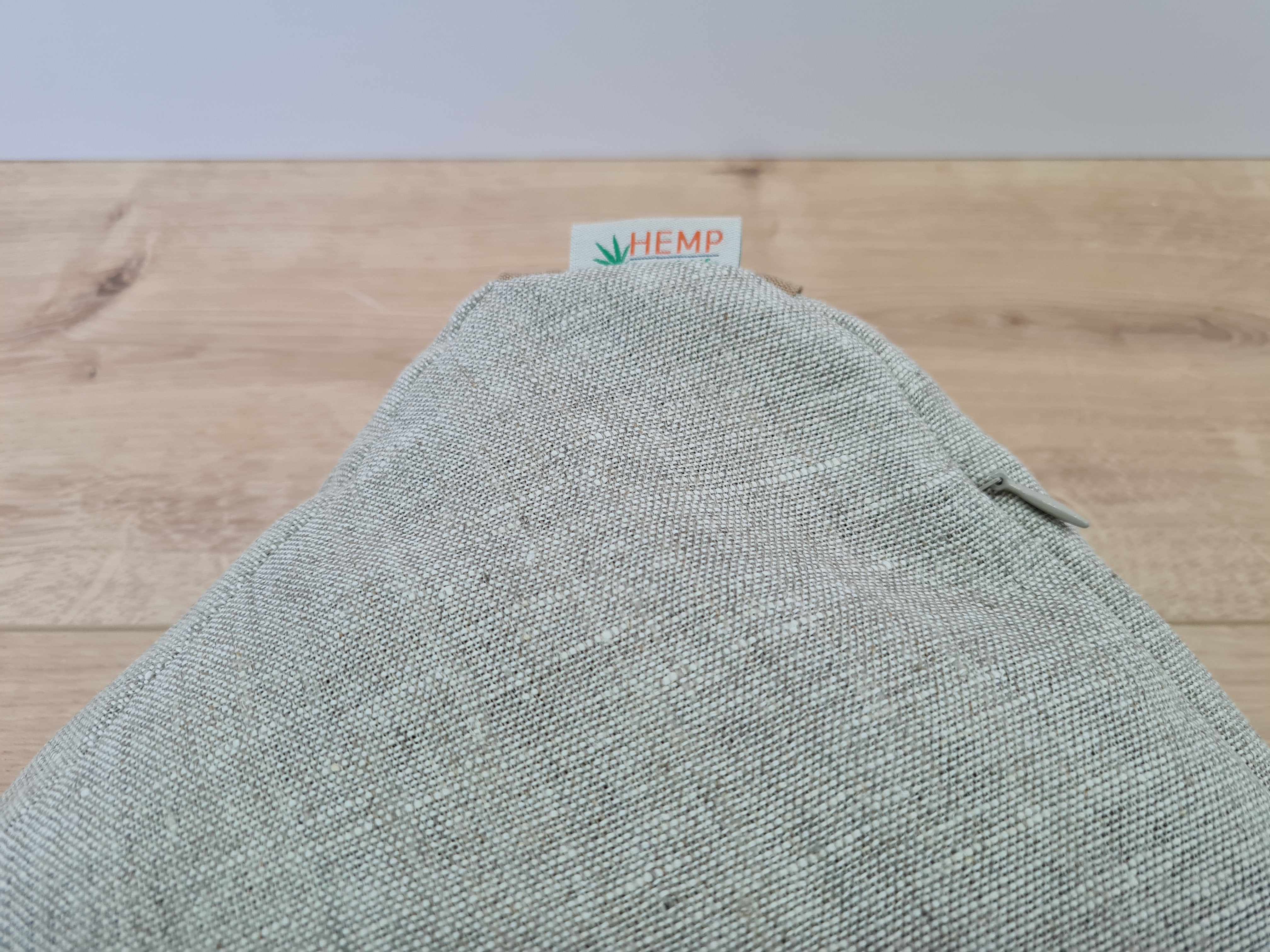 Triangular Linen floor cushion filled Buckwheat hulls /Organic Meditation cushion/ pillow seat/Meditation pillow for Yoga studio