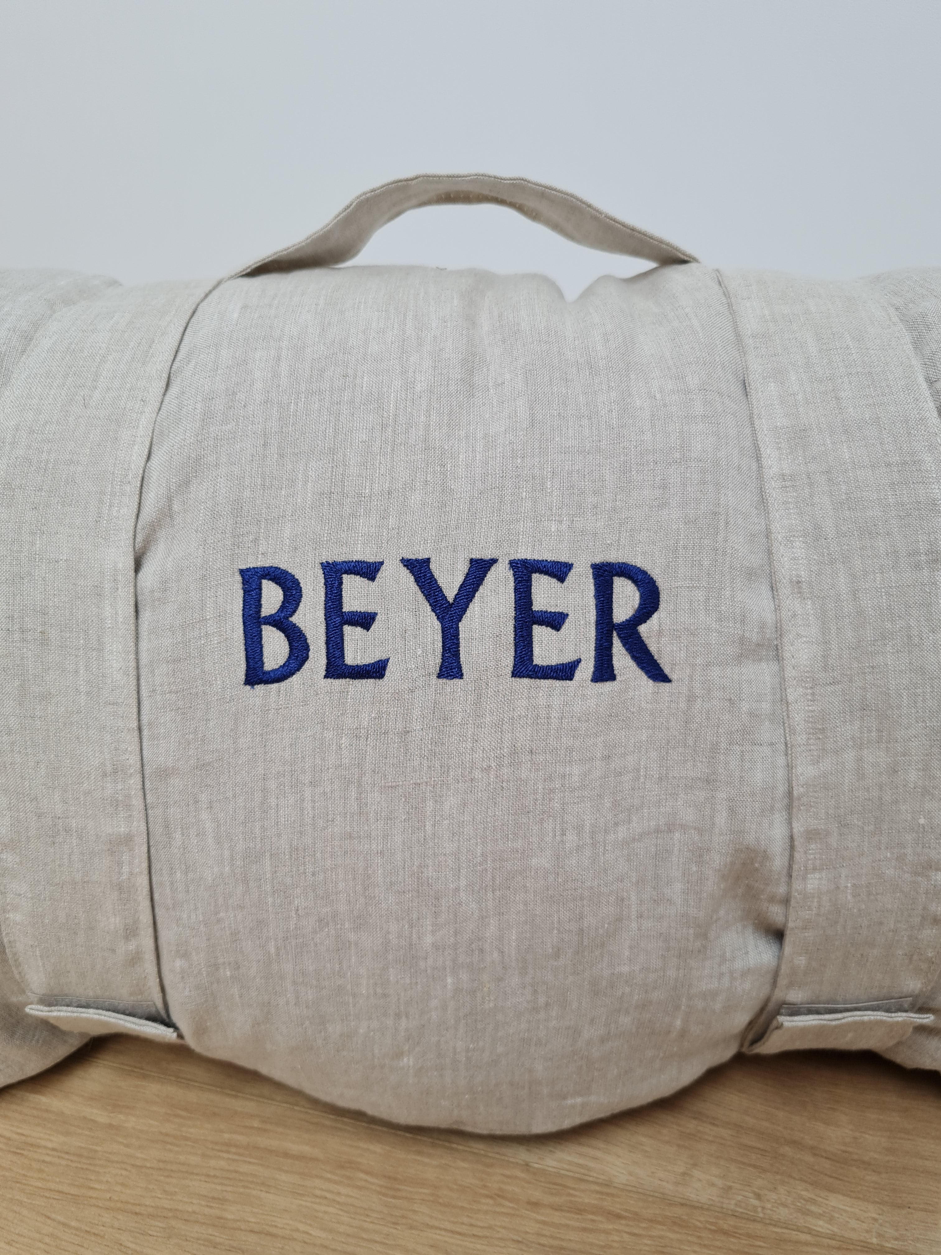 Kinder Garden Hemp Linen Sleep Bag with Pillow School Nap Mat Kids Organic Hemp Fiber Filling in Linen Fabric blanket quilt, hand made