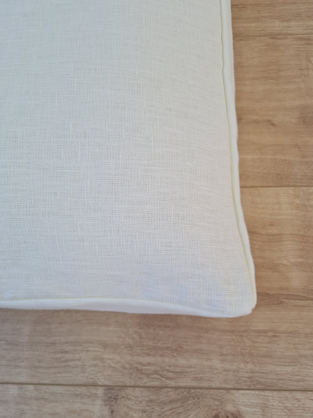 Hemp cushion with removable cover Hemp fiber filling in cotton fabric with linen cover Floor cushion custom made size