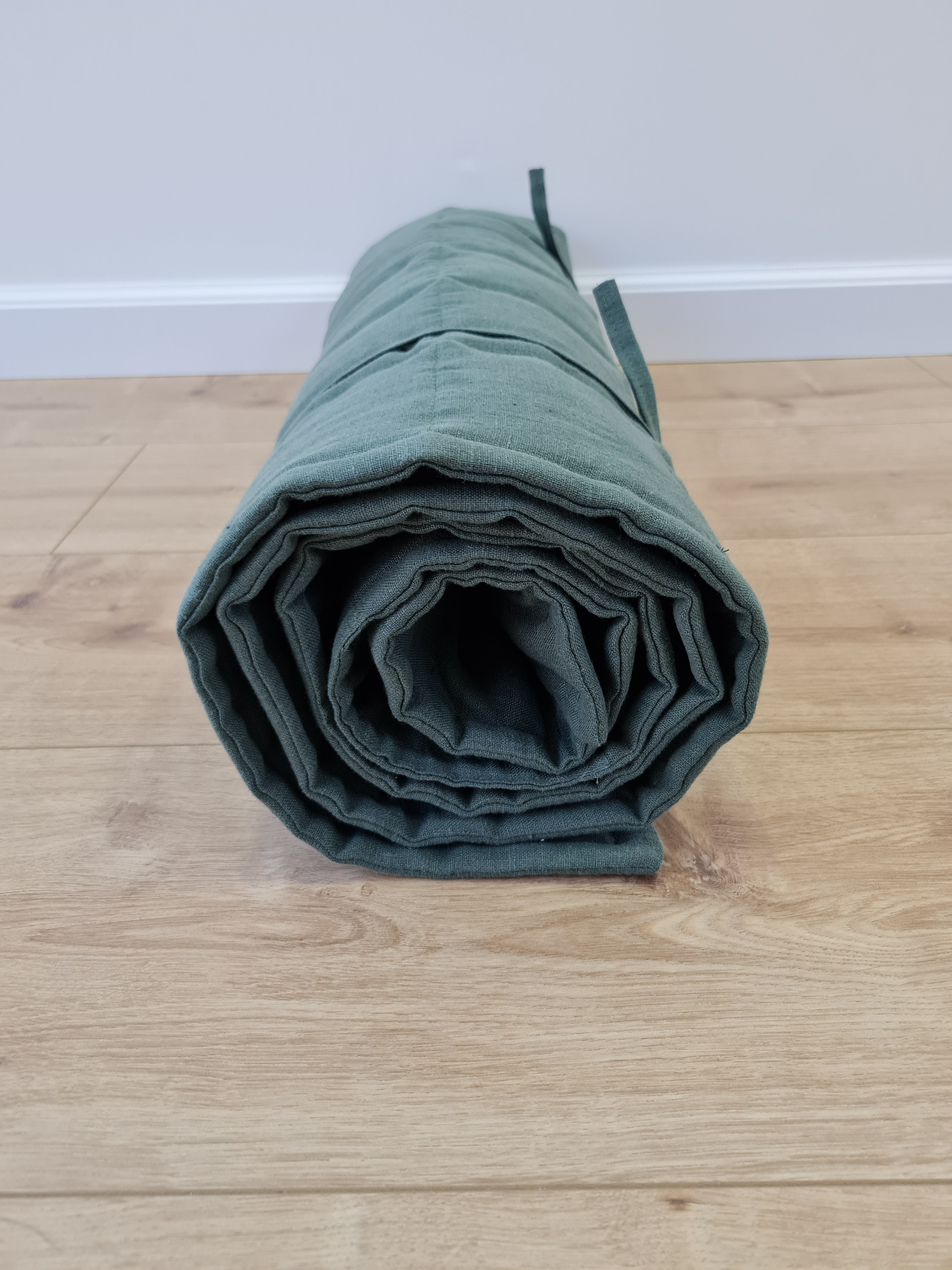 Hemp Yoga mat / Natural organic yoga mat rug/ hemp fiber in linen fabric / for Yoga studio pilates hand made/ Eco friendly