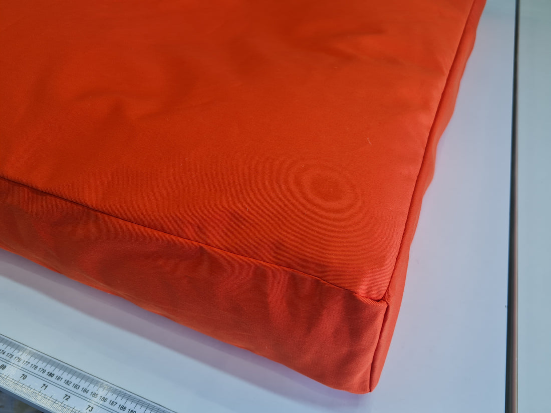 Cover with zipper for 3" (8 cm) shikibuton / topper Natural Сotton Fabric Custom size