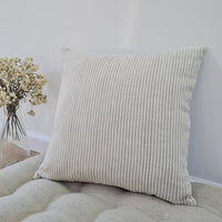 Hemp Linen Throw Pillow with Cover Filled HEMP Fiber filler in Natural Linen zipped Cover Throw Decorative Cushion