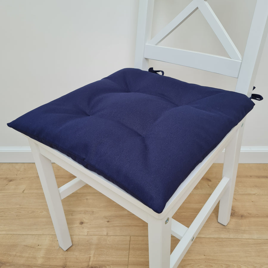 Hemp cotton seat Cushion for chair without ties filled organic hemp fiber in natural cotton fabric Chair Cushion Pillow seat Chair Cushion Pillow seat