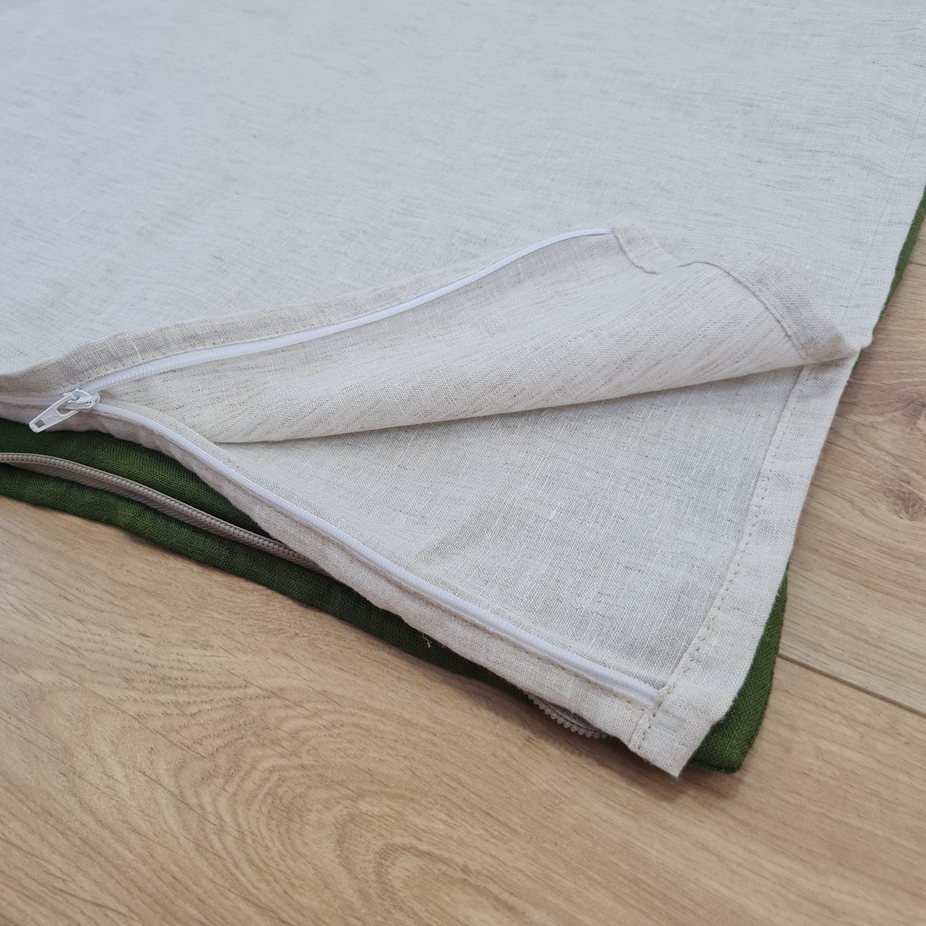 HEMP Sleeping Bag Liner with Zipper for Camping Hiking Hostel Travel organic non-dyed hemp fabric custom made
