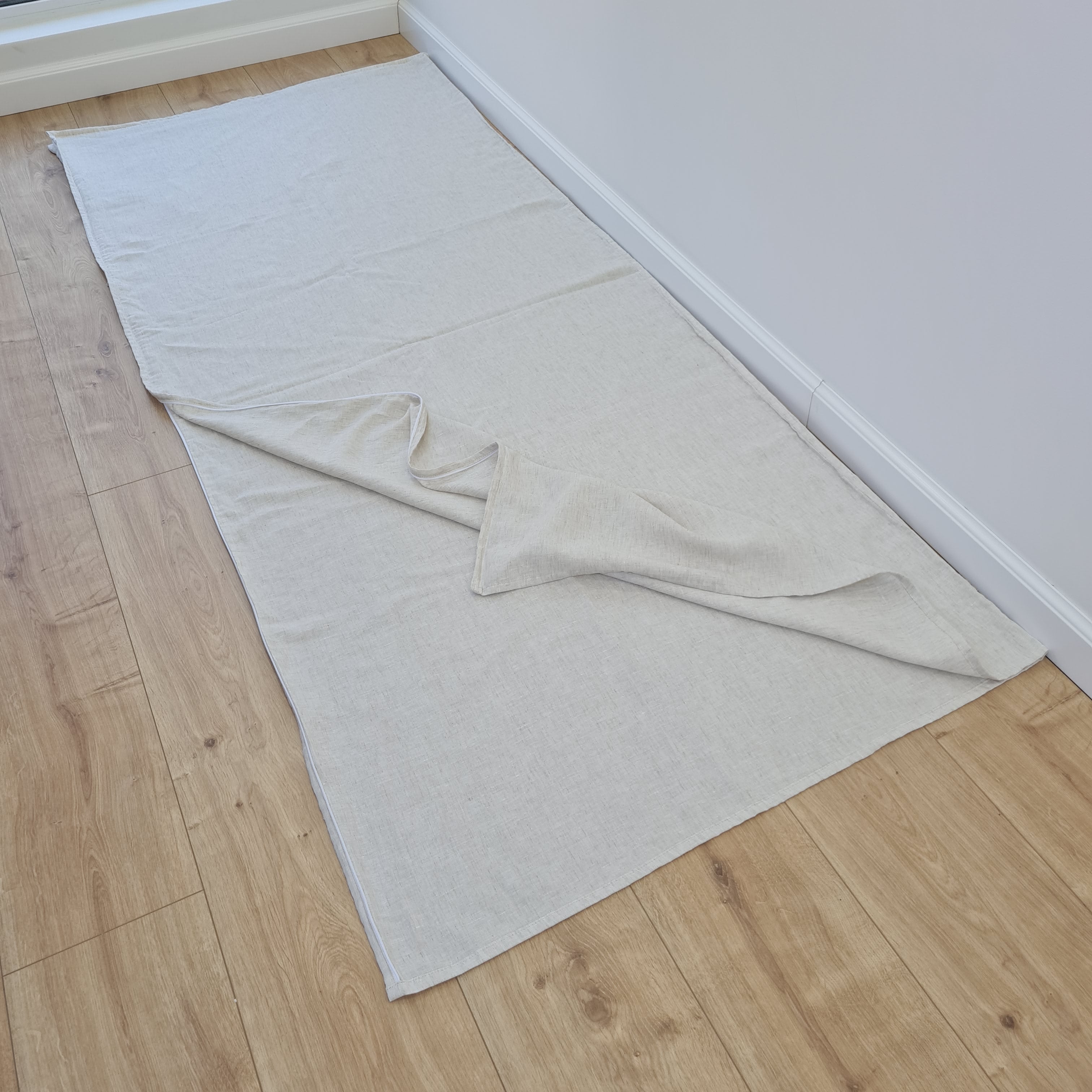 HEMP Sleeping Bag Liner with Zipper for Camping Hiking Hostel Travel organic non-dyed hemp fabric custom made