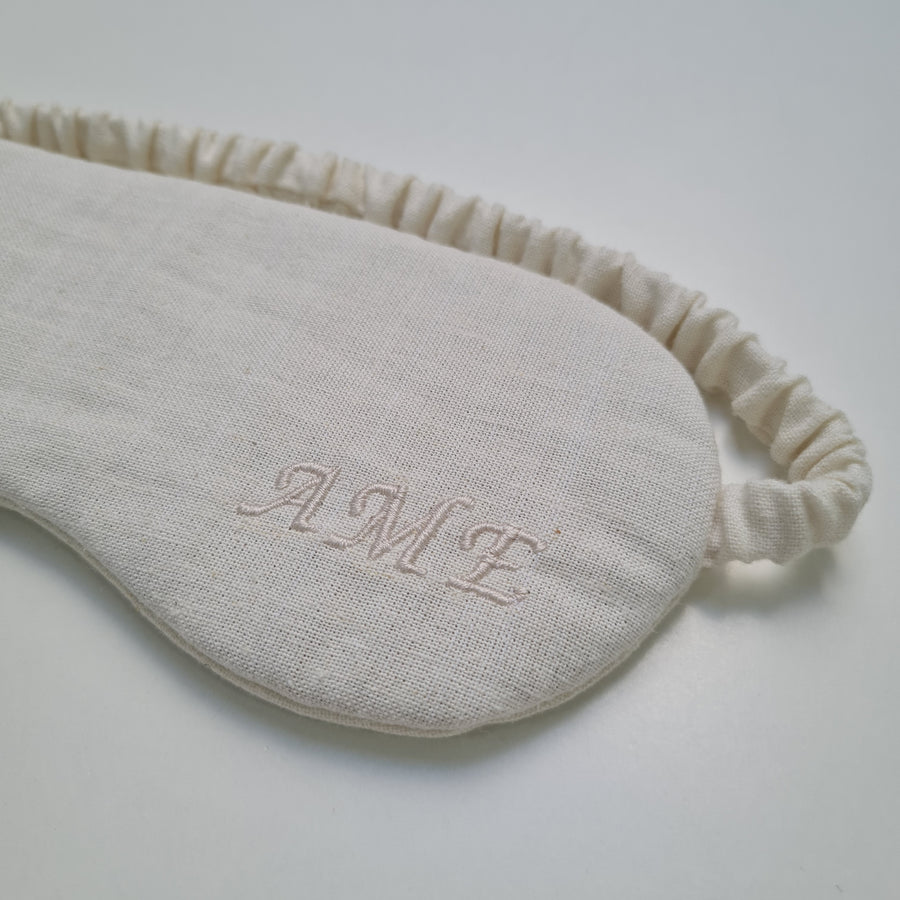 Organic Hemp Eye Mask Meditation Eye Mask Sleep Mask Natural Hemp Fiber Filling Hemp Fabric