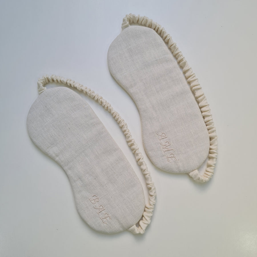 Organic Hemp Eye Mask Meditation Eye Mask Sleep Mask Natural Hemp Fiber Filling Hemp Fabric