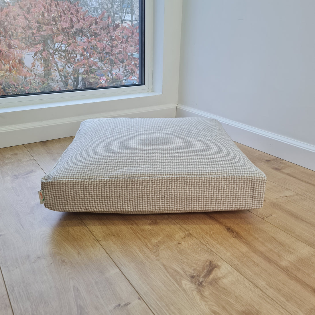 Hemp cushion with removable cover Hemp fiber filling in cotton fabric with linen cover Floor cushion custom made size