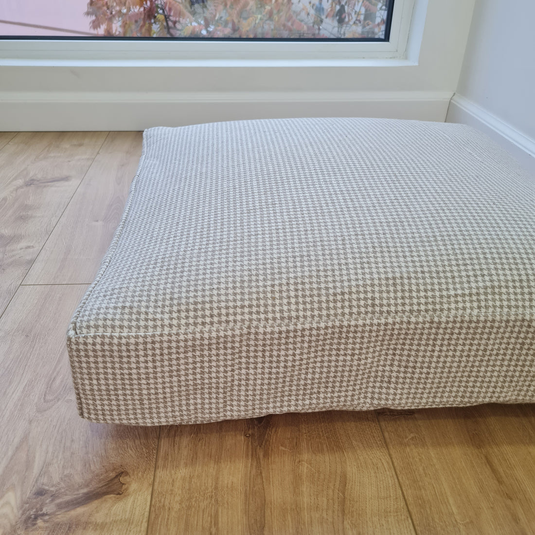 Hemp cushion with removable cover Hemp fiber filling in cotton fabric with linen cover Floor cushion custom made size