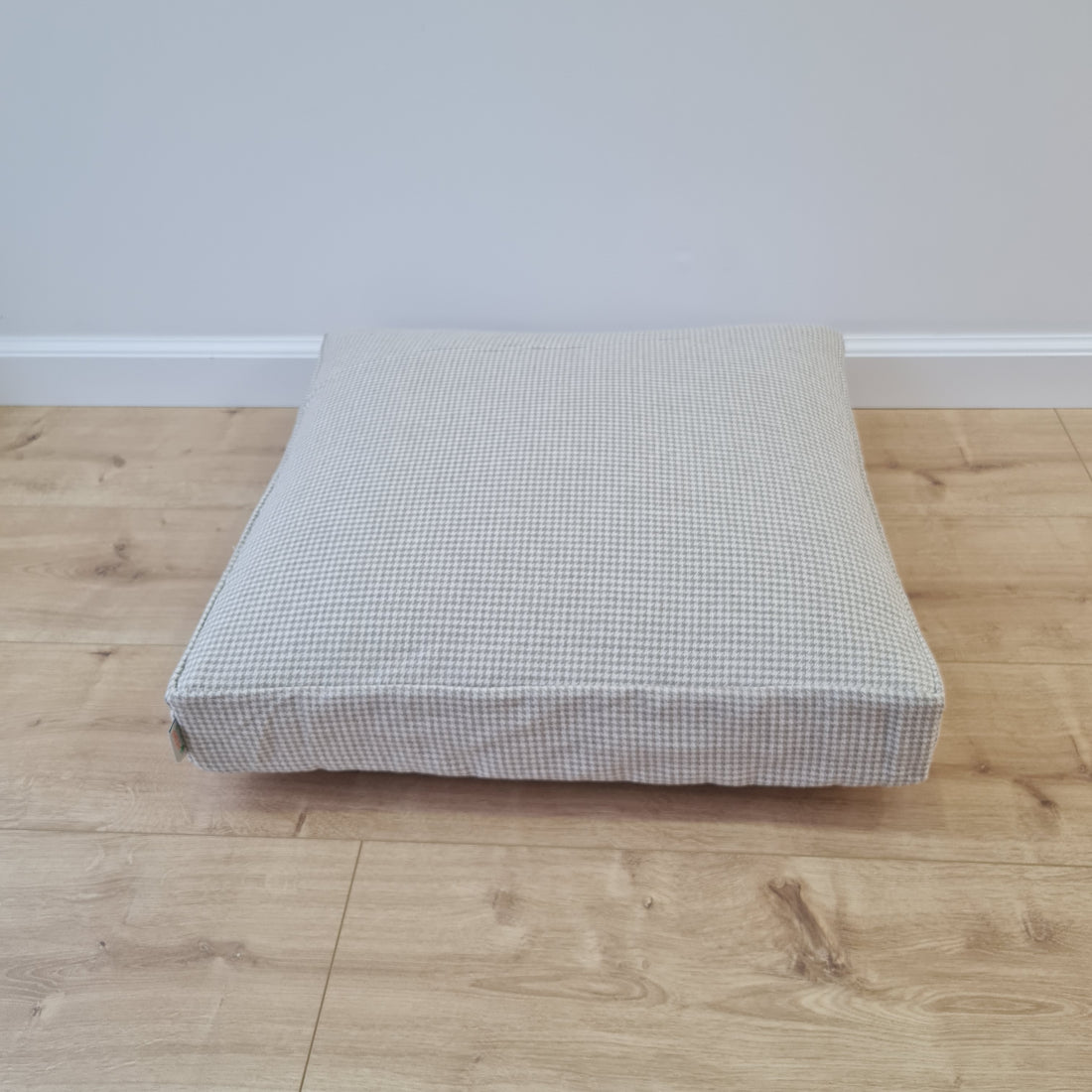 Hemp cushion with removable cover Hemp fiber filling in cotton fabric with linen cover Floor cushion custom made size