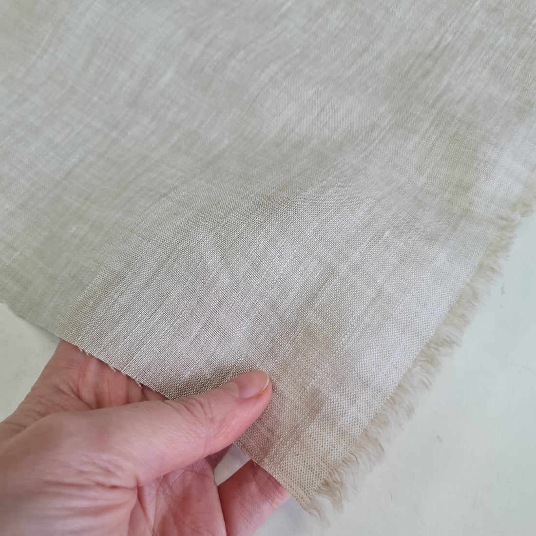 43" x 53" (110 x 135 cm) Natural Grey HEMP Linen blanket quilt - linen organic fabric + filler - organic Hemp fiber - in stripe