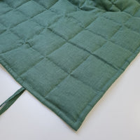 Hemp Yoga mat / Natural organic yoga mat rug/ hemp fiber in linen fabric / for Yoga studio pilates hand made/ Eco friendly