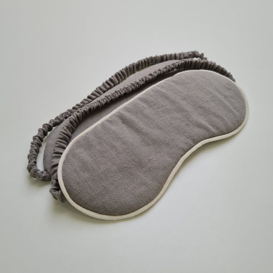 Organic Hemp Eye Mask Meditation Eye Mask Sleep Mask Natural Hemp Fiber Filling Hemp Fabric