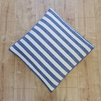 Hemp cushion with removable cover Hemp fiber filling in cotton fabric with linen cover Floor cushion custom made size