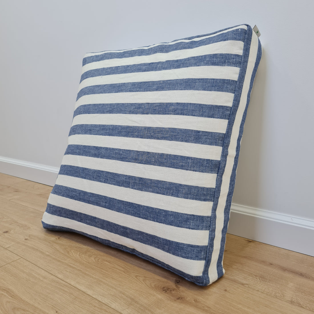 Hemp cushion with removable cover Hemp fiber filling in cotton fabric with linen cover Floor cushion custom made size