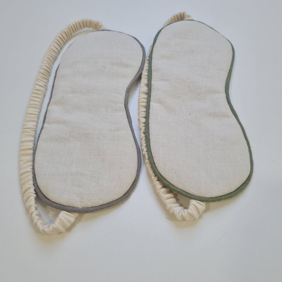 Organic Hemp Eye Mask Meditation Eye Mask Sleep Mask Natural Hemp Fiber Filling Hemp Fabric