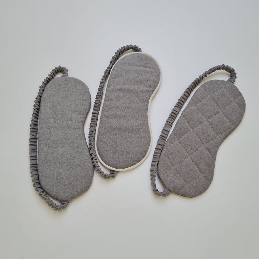 Organic Hemp Eye Mask Meditation Eye Mask Sleep Mask Natural Hemp Fiber Filling Hemp Fabric