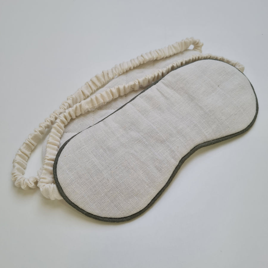 Organic Hemp Eye Mask Meditation Eye Mask Sleep Mask Natural Hemp Fiber Filling Hemp Fabric