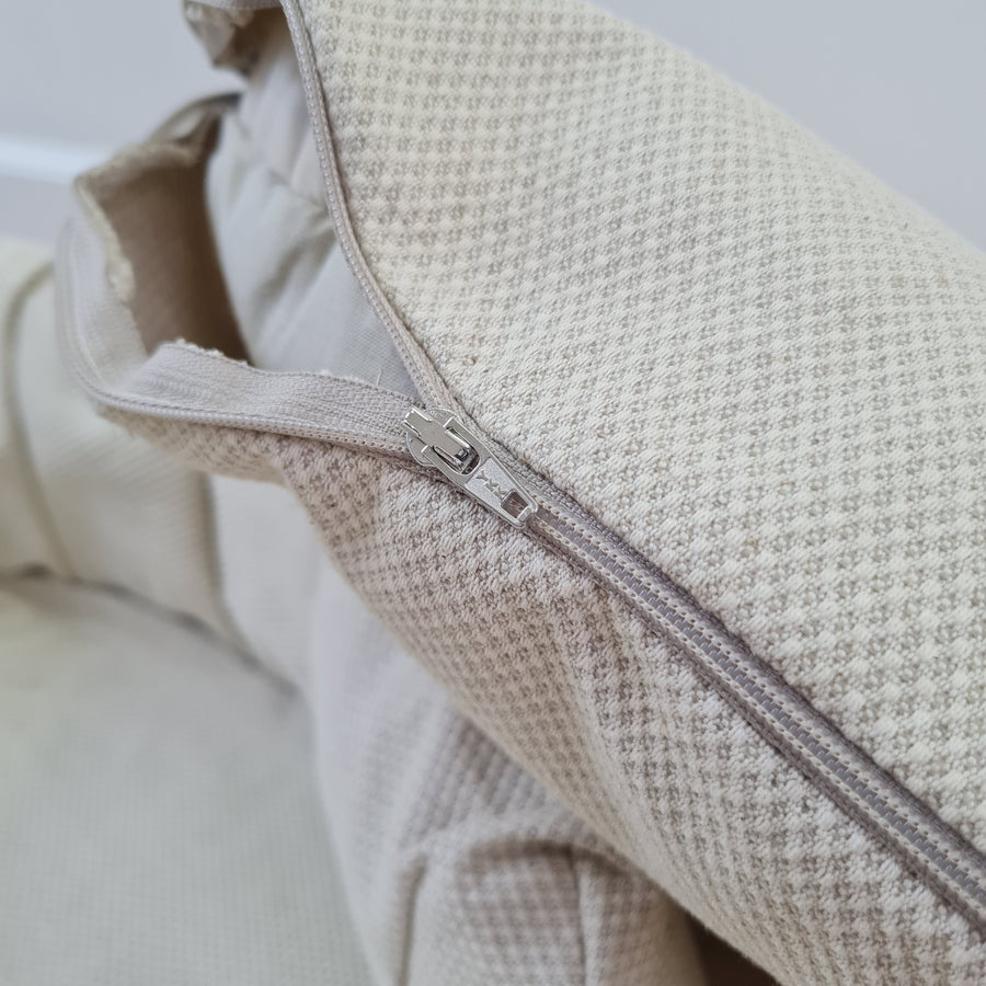 Unique Round Hemp Linen Pet Bed Cot with Removable Washable Natural Non-dyed Linen Cover Filled Organic Hemp Fiber house eco-friendly Gift