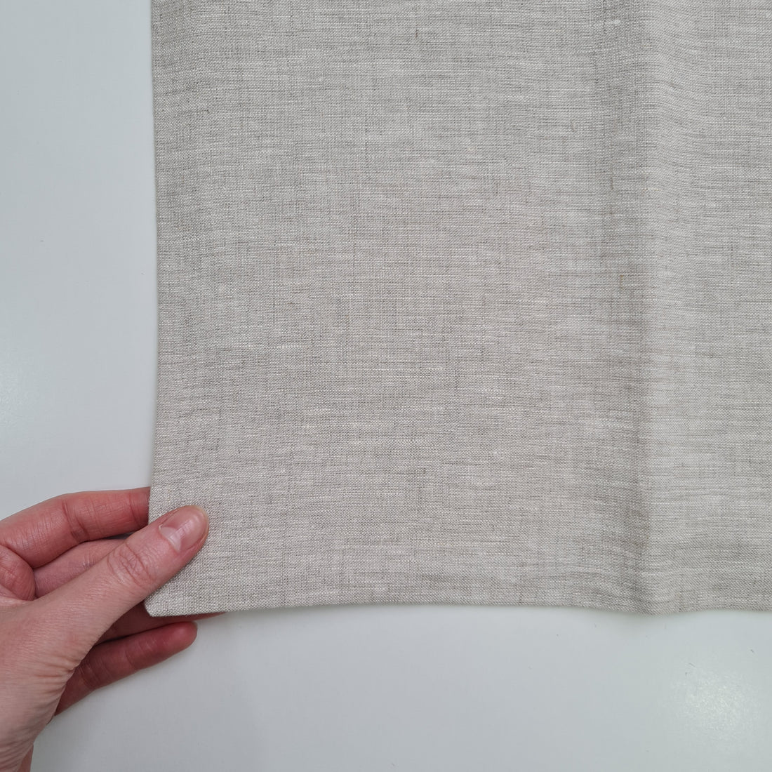 20" x 26" (50x66 cm) Linen Pillowcases in natural undyed linen Washed Fabric