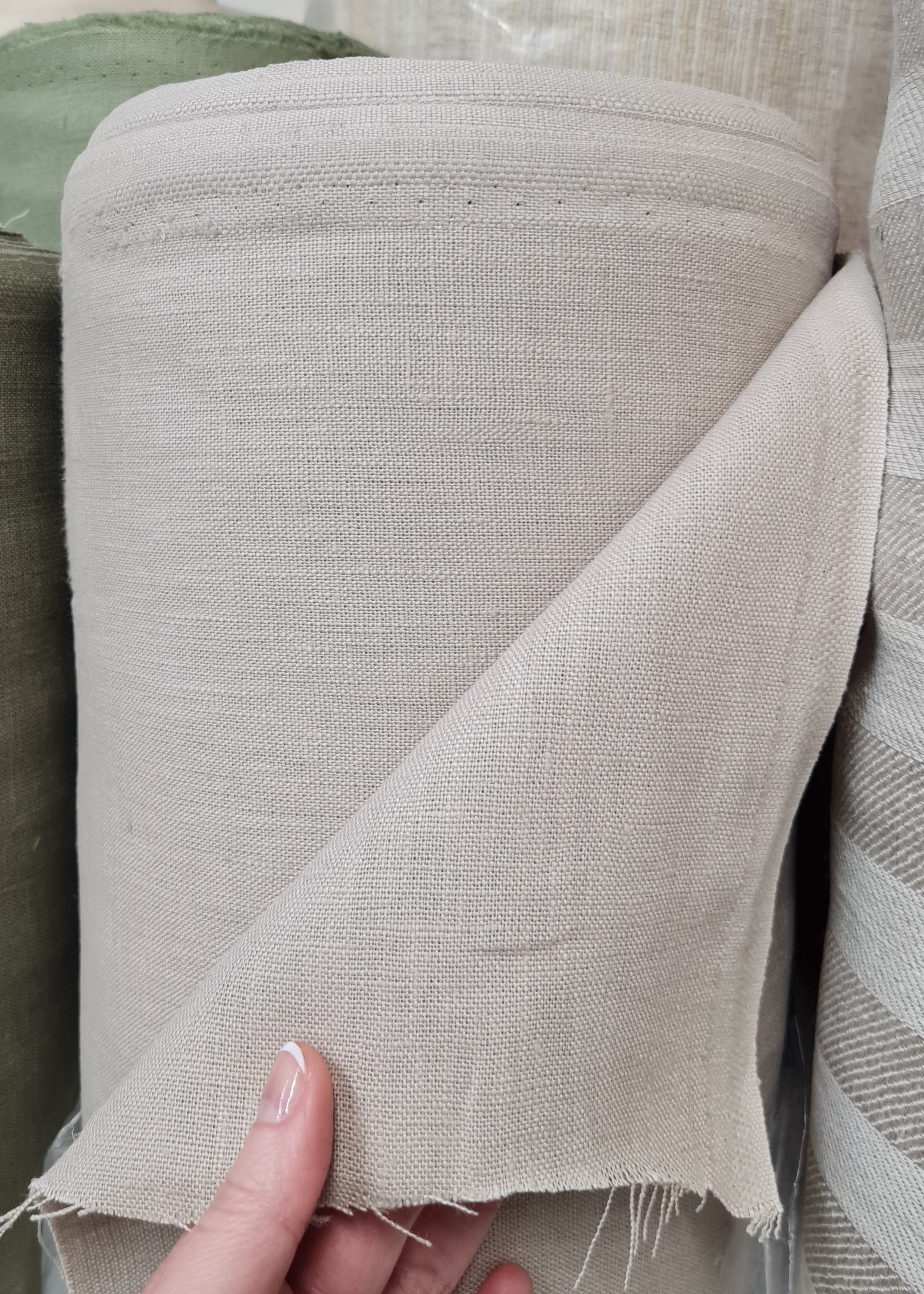 Hemp Linen Throw Pillow with Cover Filled HEMP Fiber filler in Natural Linen zipped Cover Throw Decorative Cushion