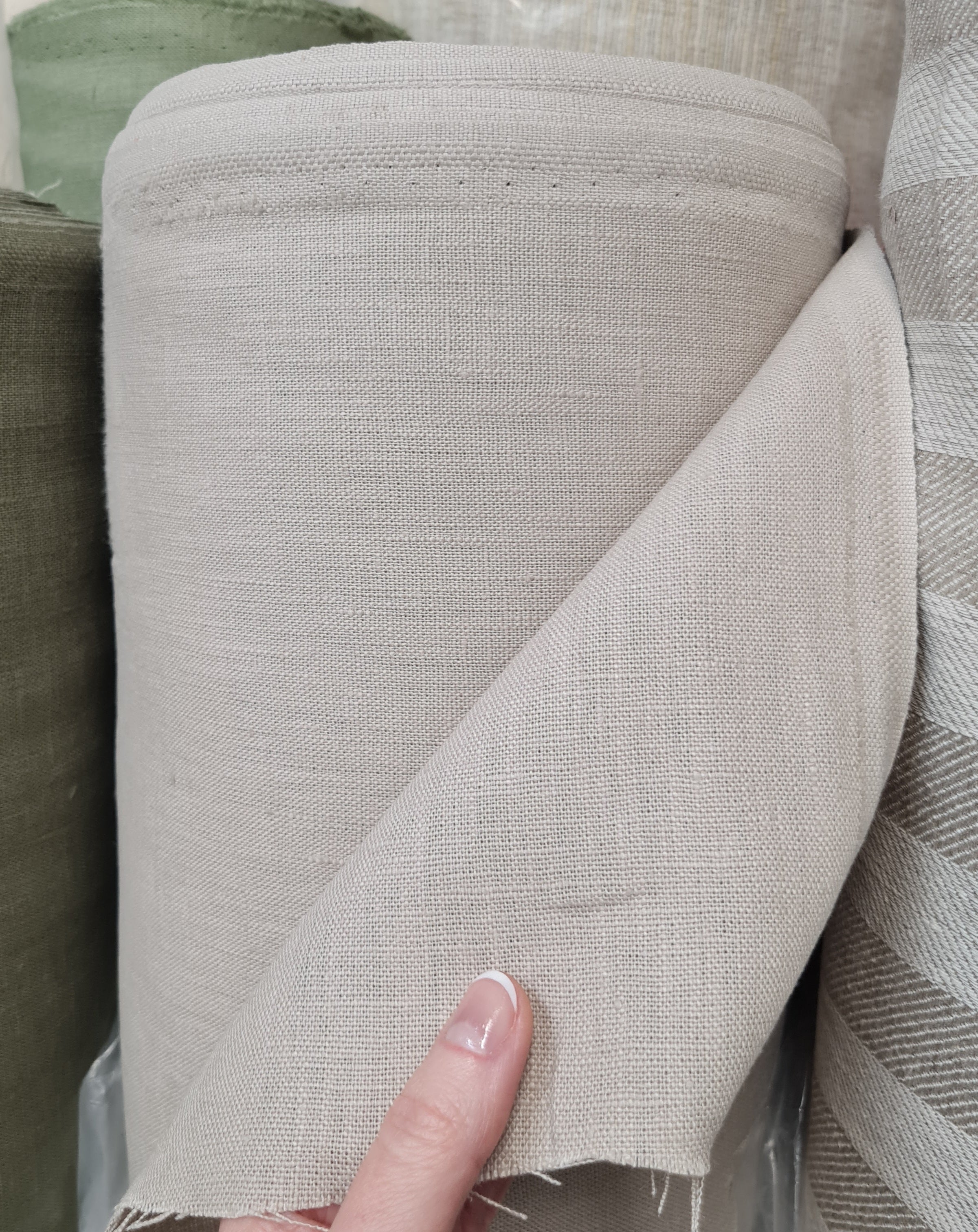 Hemp Linen Chair seat cushion for chair with ties filled organic hemp fiber with removable covers in natural light yellow linen fabric