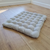 Hemp Seat yoga Cushion filled Buckwheat hulls floor bench cushions in hemp fabric pillow seat /Meditation Yoga Organic