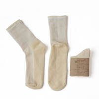 Hemp Socks Set 6+1 Pairs | Natural Eco Socks for Men & Women | Breathable Hemp Fiber | Weekly Socks Bundle + Free Pair