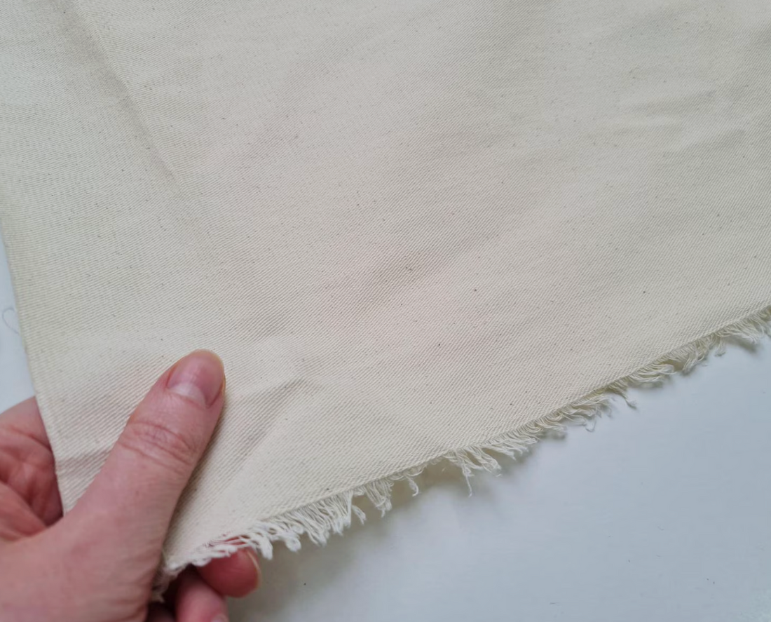 Cover with zipper for 3" (8 cm) shikibuton / topper Natural Сotton Fabric Custom size