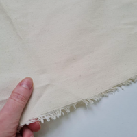 Cover with zipper for 3" (8 cm) shikibuton / topper Natural Сotton Fabric Custom size