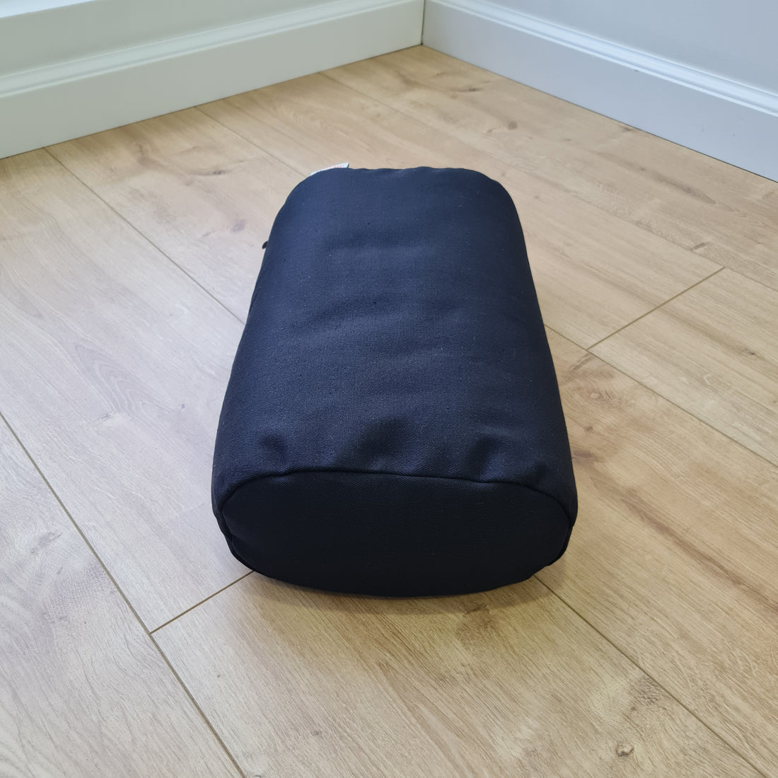 Cotton Bolster filled organic Buckwheat hulls yoga pillow Meditation pillow natural non dyed cotton fabric