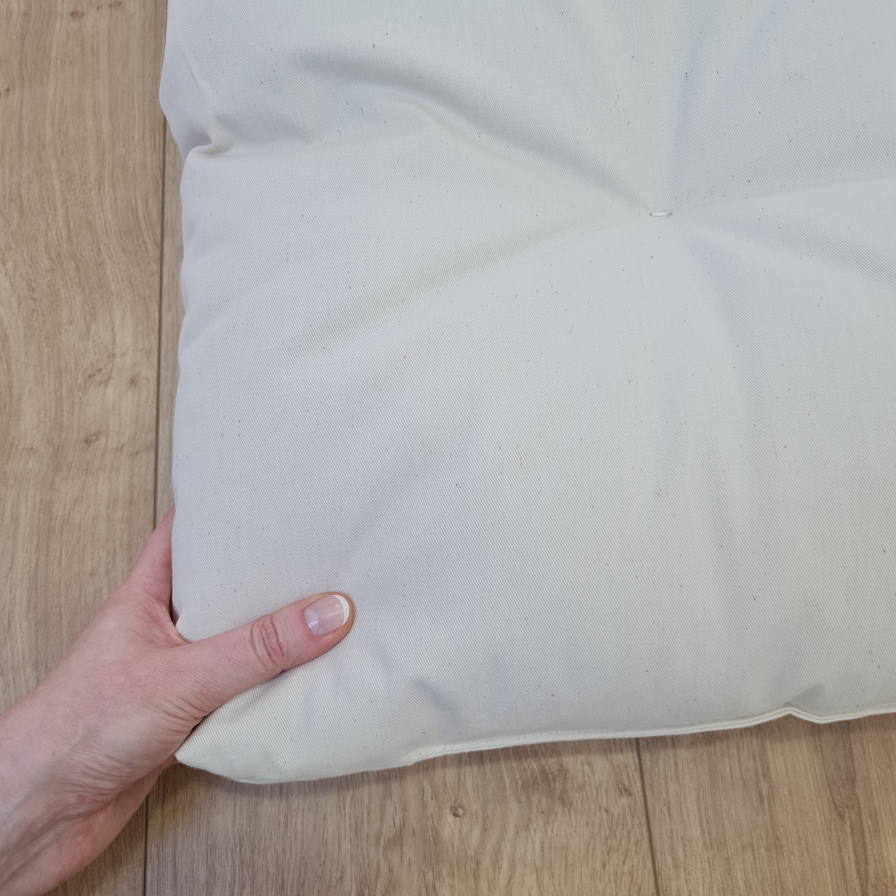 Special listing for Sahar G. set of 7 hemp inserts in natural undyed cotton