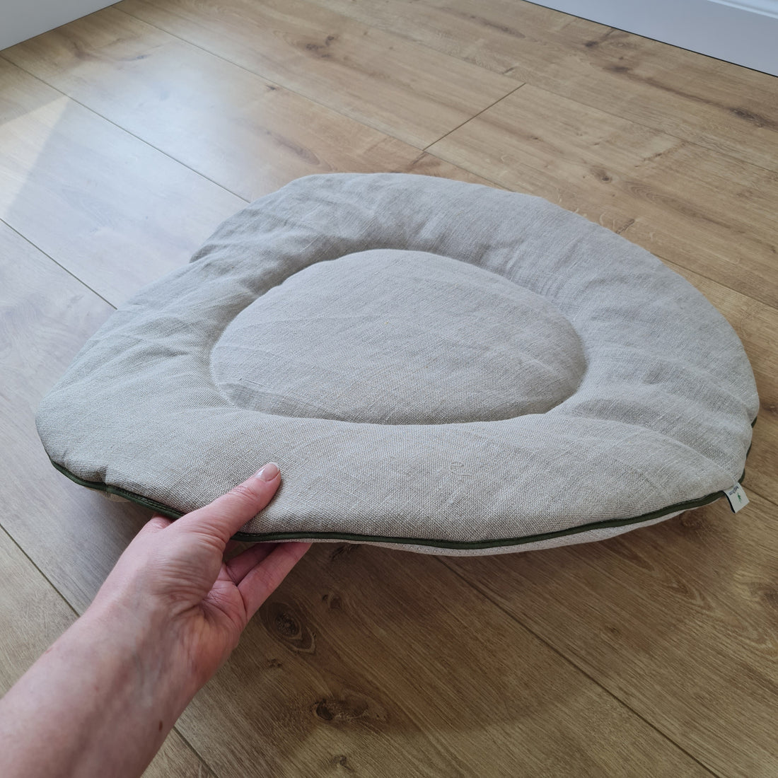 Round HEMP pet mat carpet filled HEMP Fiber rug /dog mat pad/ cat mat/organic dog mat pad/organic cat/ pet blanket