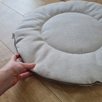 Round HEMP pet mat carpet filled HEMP Fiber rug /dog mat pad/ cat mat/organic dog mat pad/organic cat/ pet blanket