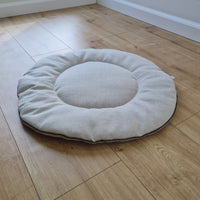 Round HEMP pet mat carpet filled HEMP Fiber rug /dog mat pad/ cat mat/organic dog mat pad/organic cat/ pet blanket