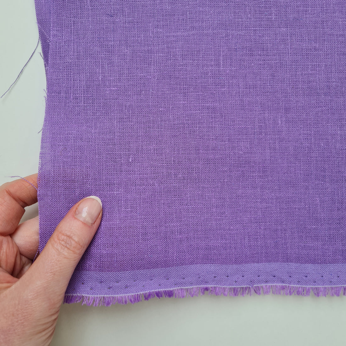 20" x 28" (50x70cm) Bright lilac Linen Pillowcases Linen Fabric
