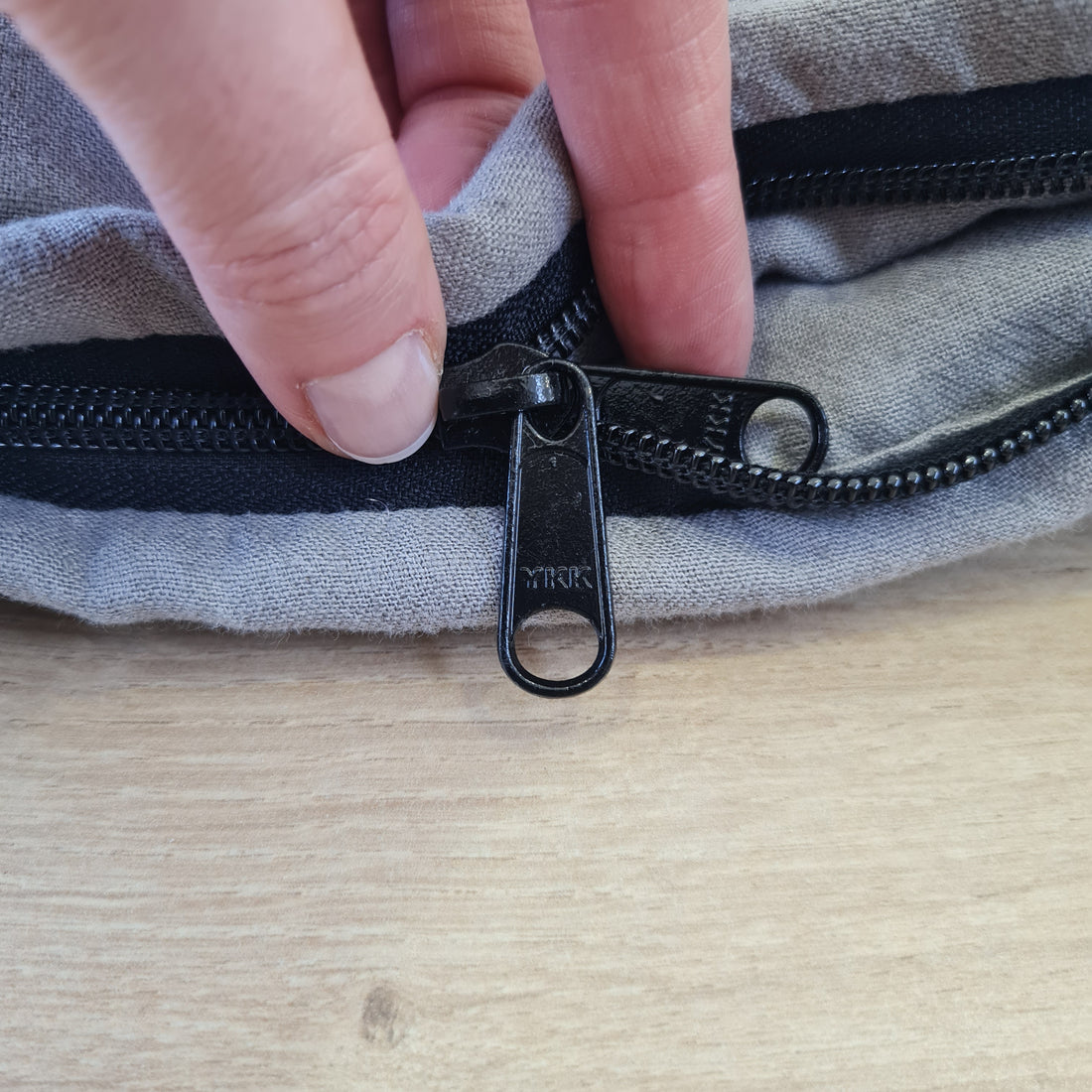 Thick HEMP Sleeping bag Ashen HEMP fabric filled organic Hemp fiber filling - Hemp sleep bag / blanket quilt, hand made