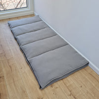 Thick HEMP Sleeping bag Ashen HEMP fabric filled organic Hemp fiber filling - Hemp sleep bag / blanket quilt, hand made