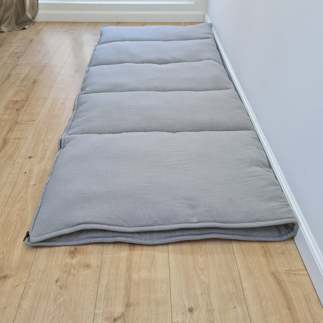 Thick HEMP Sleeping bag Ashen HEMP fabric filled organic Hemp fiber filling - Hemp sleep bag / blanket quilt, hand made